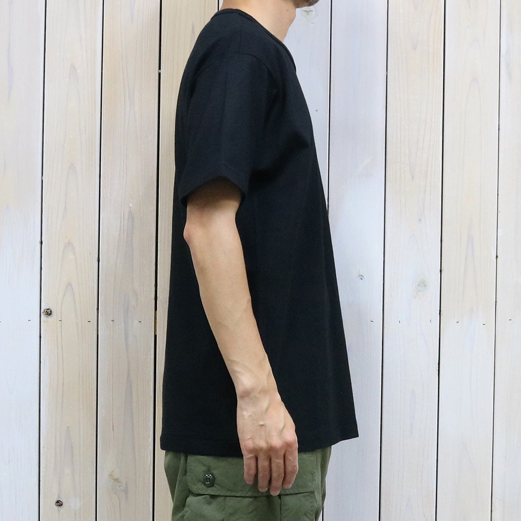 POLO RALPH LAUREN『ビッグ フィット ジャージー ポケット Tシャツ』(BLACK)
