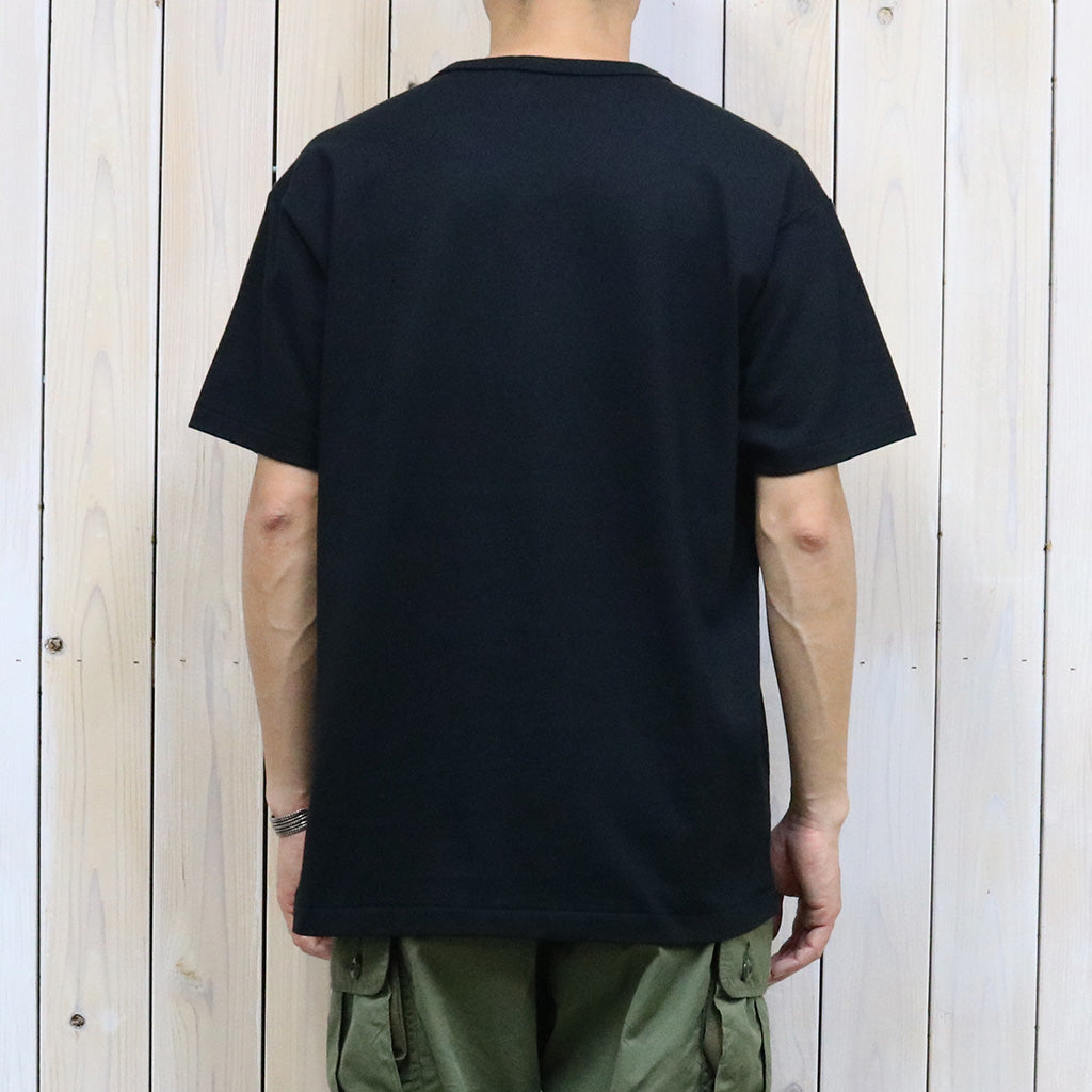 POLO RALPH LAUREN『ビッグ フィット ジャージー ポケット Tシャツ』(BLACK)