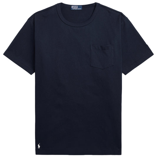 POLO RALPH LAUREN『ビッグ フィット ジャージー ポケット Tシャツ』(NAVY)