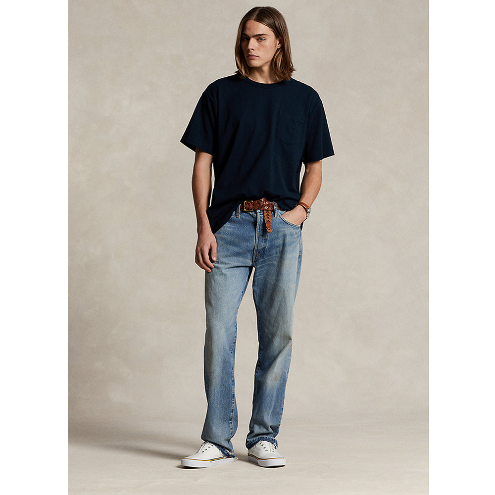 POLO RALPH LAUREN『ビッグ フィット ジャージー ポケット Tシャツ』(NAVY)
