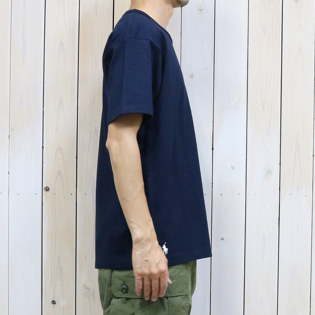 POLO RALPH LAUREN『ビッグ フィット ジャージー ポケット Tシャツ』(NAVY)