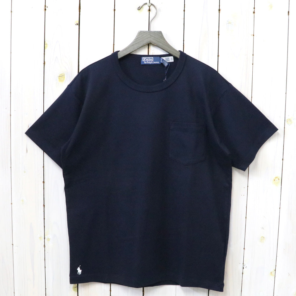 POLO RALPH LAUREN『ビッグ フィット ジャージー ポケット Tシャツ』(NAVY)