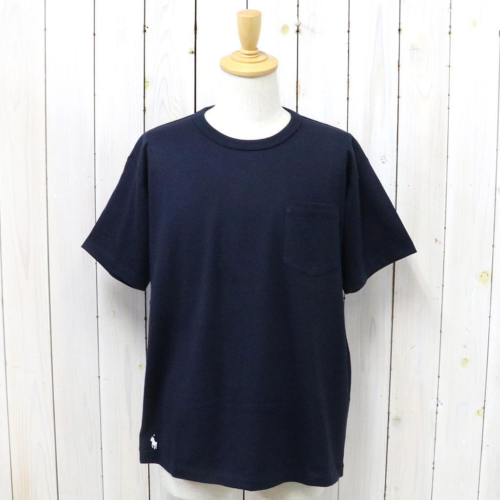 POLO RALPH LAUREN『ビッグ フィット ジャージー ポケット Tシャツ』(NAVY)