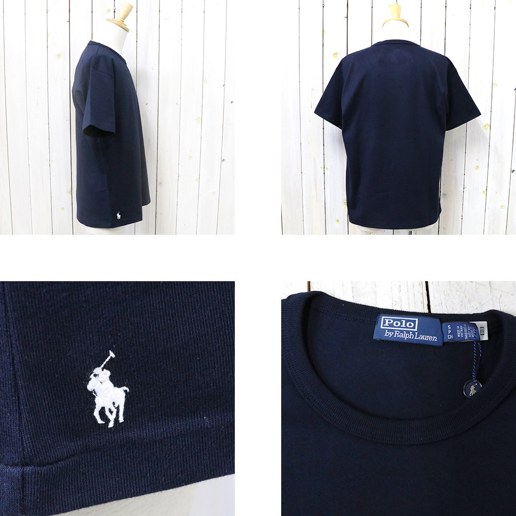 POLO RALPH LAUREN『ビッグ フィット ジャージー ポケット Tシャツ』(NAVY)
