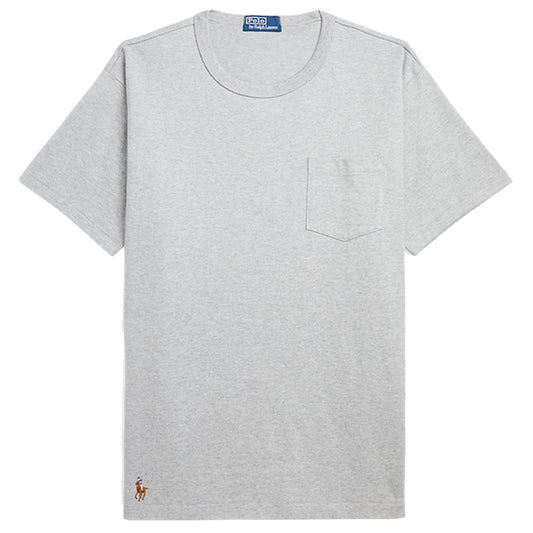 POLO RALPH LAUREN『ビッグ フィット ジャージー ポケット Tシャツ』(GREY)
