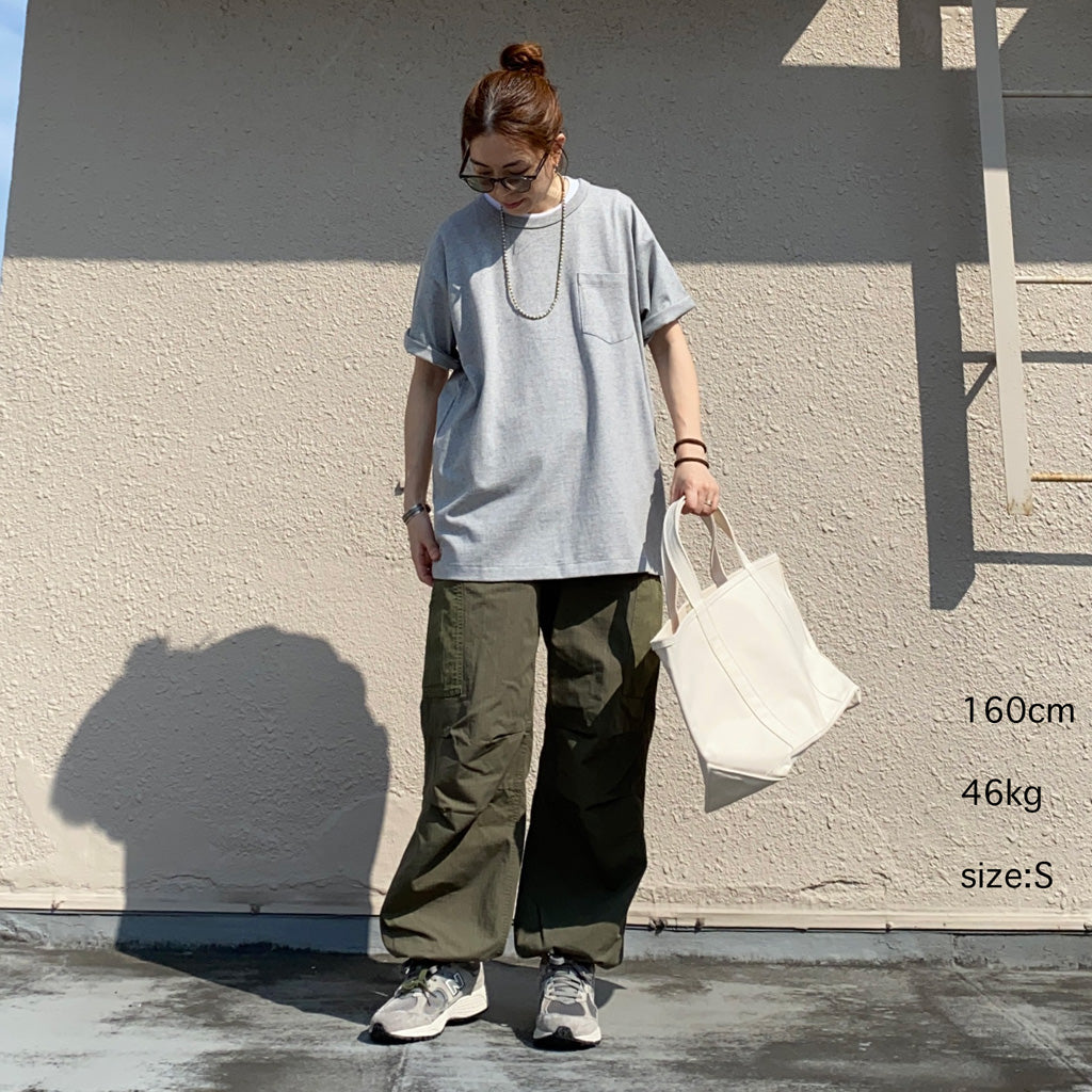 POLO RALPH LAUREN『ビッグ フィット ジャージー ポケット Tシャツ』(GREY)