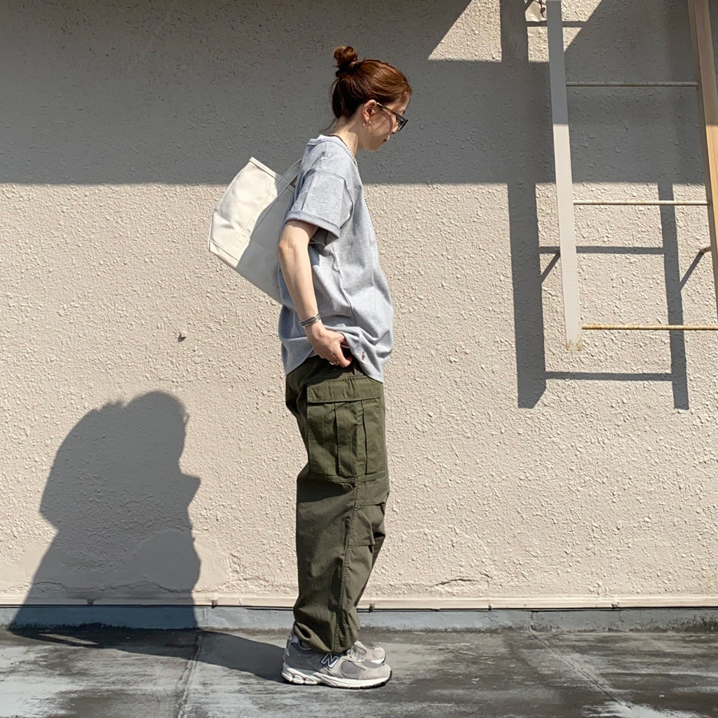 POLO RALPH LAUREN『ビッグ フィット ジャージー ポケット Tシャツ』(GREY)