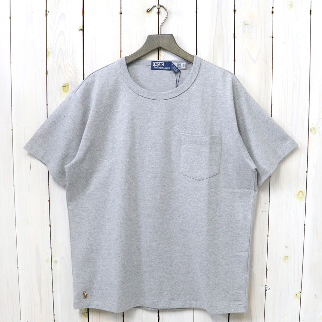 POLO RALPH LAUREN『ビッグ フィット ジャージー ポケット Tシャツ』(GREY)