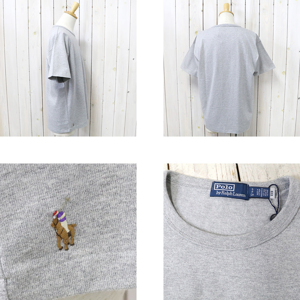 POLO RALPH LAUREN『ビッグ フィット ジャージー ポケット Tシャツ』(GREY)