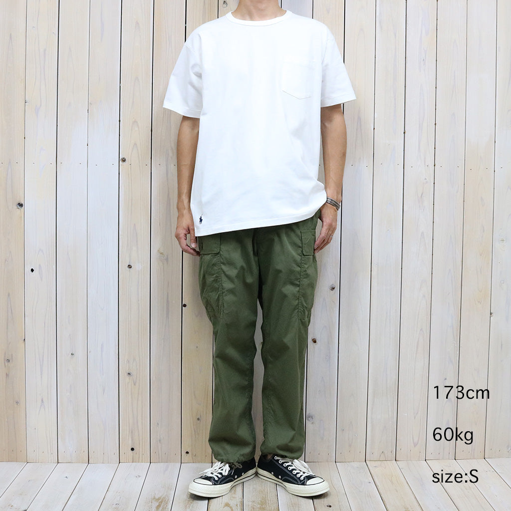POLO RALPH LAUREN『ビッグ フィット ジャージー ポケット Tシャツ』(WHITE)