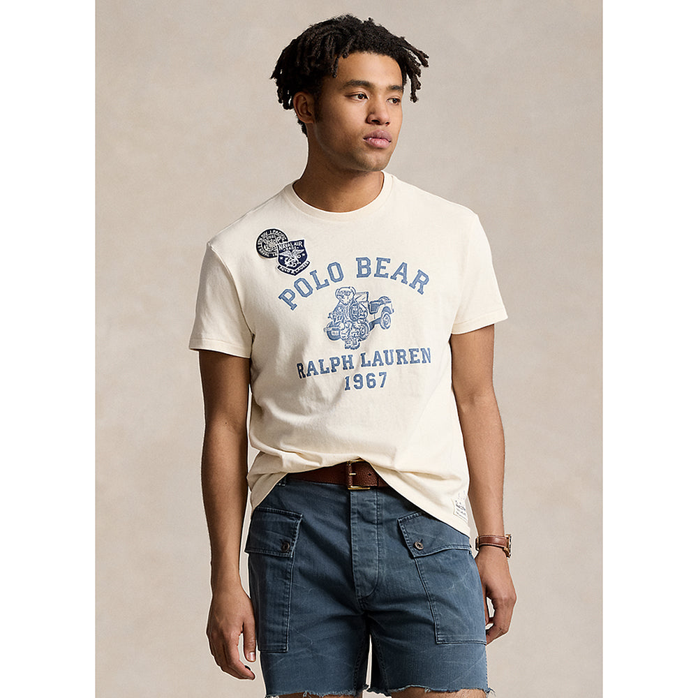 POLO RALPH LAUREN『クラシック フィット Polo ベア ジャージー Tシャツ』(WHITE)