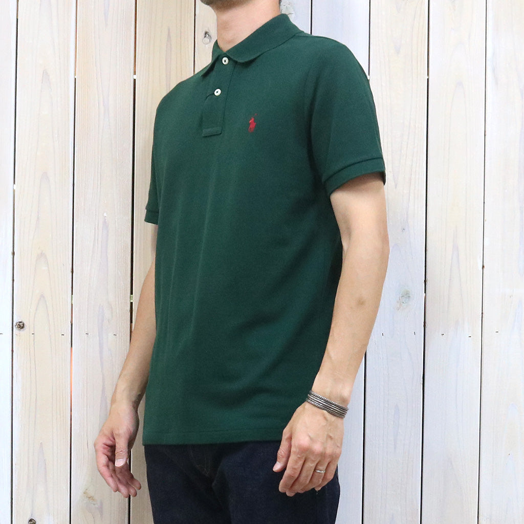 POLO RALPH LAUREN『カスタム スリム フィット ポロシャツ』(GREEN)