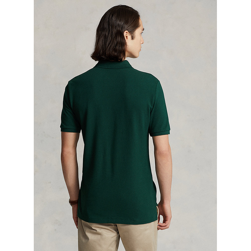 POLO RALPH LAUREN : カスタム スリム フィット ポロシャツ (GREEN)