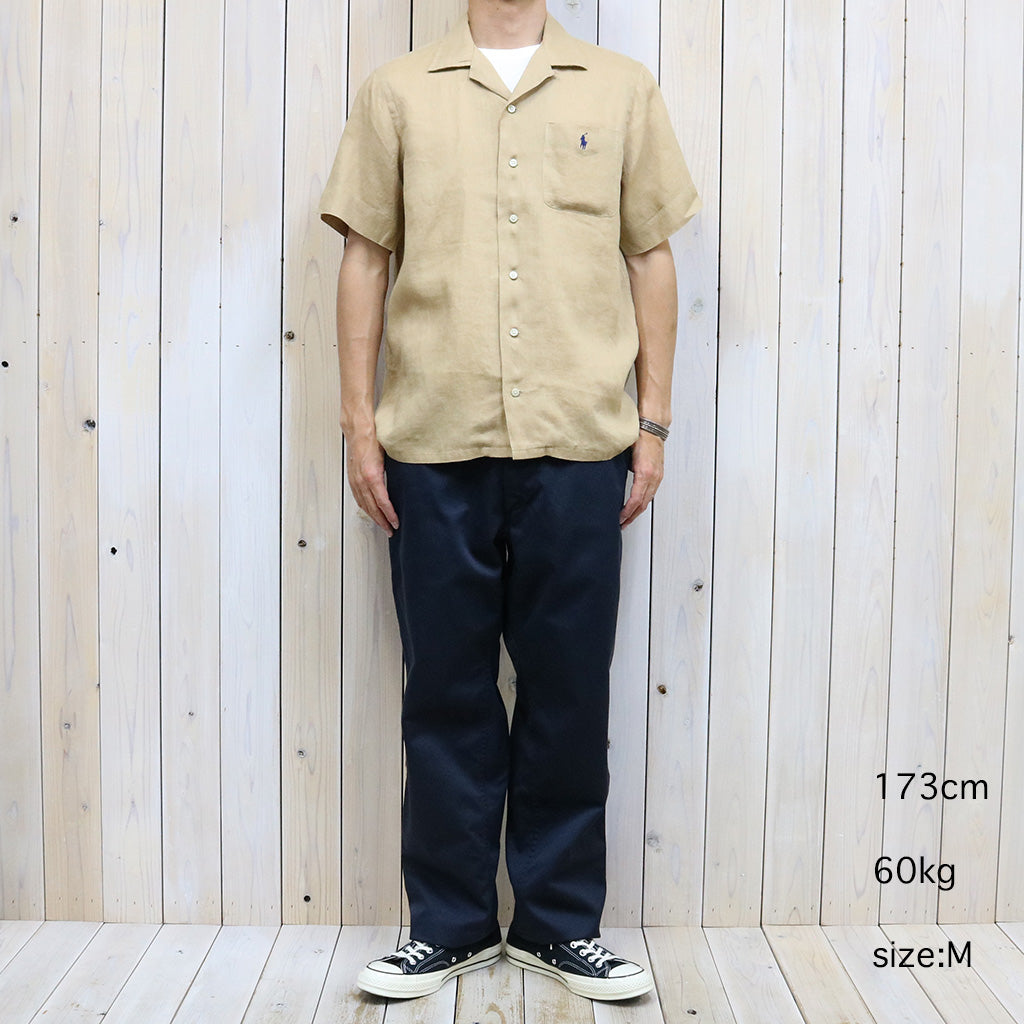 POLO RALPH LAUREN『クラシックフィット リネン キャンプシャツ』(BEIGE)