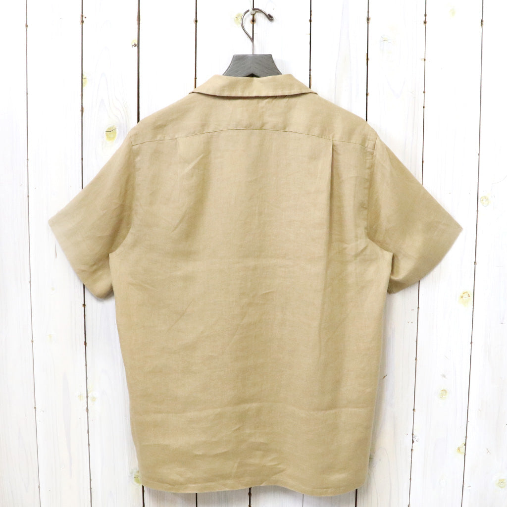 POLO RALPH LAUREN『クラシックフィット リネン キャンプシャツ』(BEIGE)