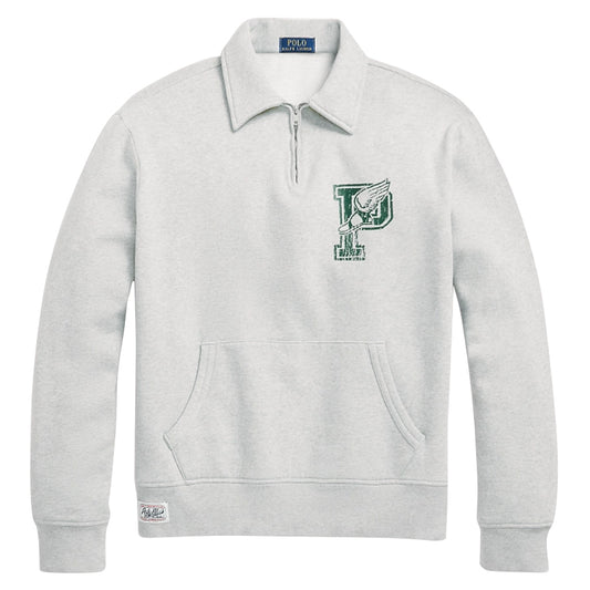 POLO RALPH LAUREN『P-WING HALF ZIP SWEATSHIRT』(GREY)