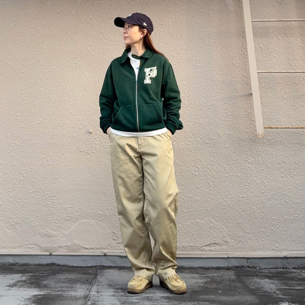 POLO RALPH LAUREN『P-WING FULL ZIP SWEATSHIRT』(GREEN)