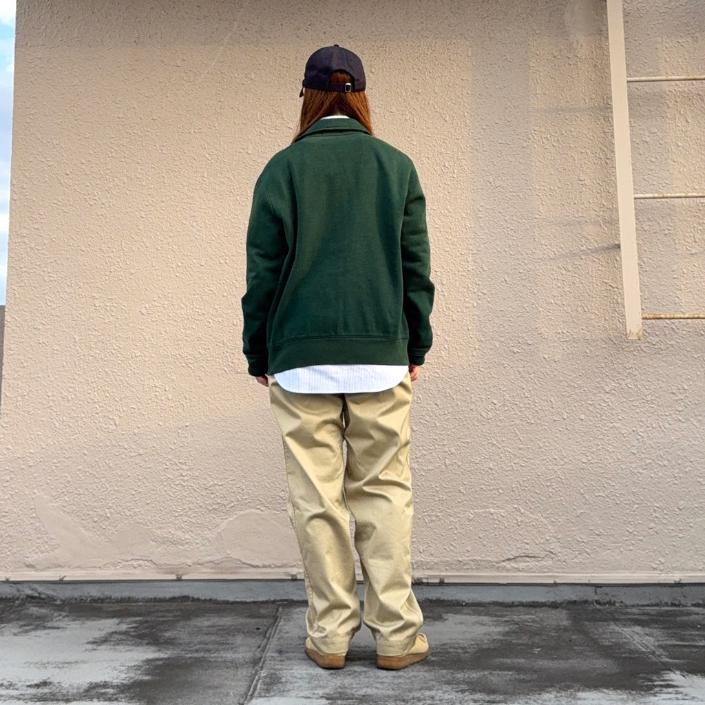 POLO RALPH LAUREN『P-WING FULL ZIP SWEATSHIRT』(GREEN)