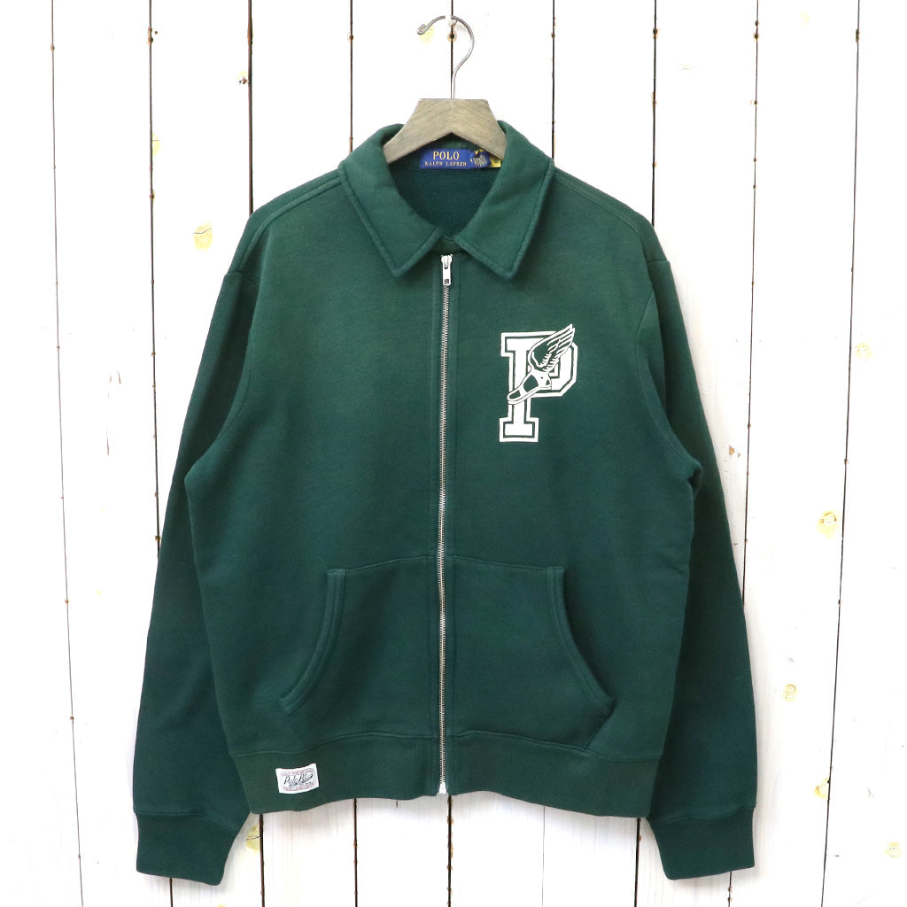 POLO RALPH LAUREN『P-WING FULL ZIP SWEATSHIRT』(GREEN)