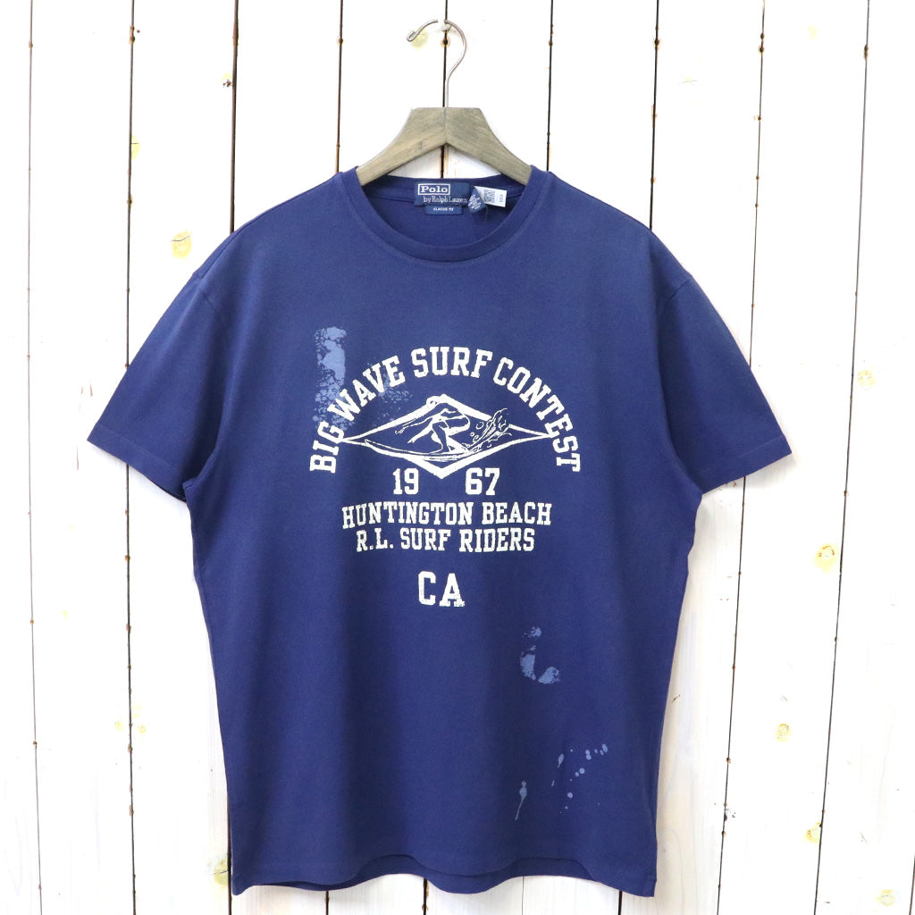 【SALE40%OFF】POLO RALPH LAUREN : クラシック フィット グラフィック Tシャツ (NAVY)