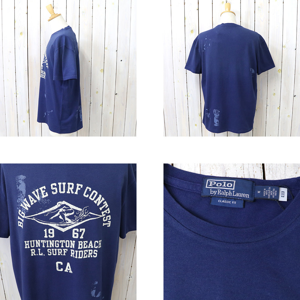 【SALE40%OFF】POLO RALPH LAUREN : クラシック フィット グラフィック Tシャツ (NAVY)