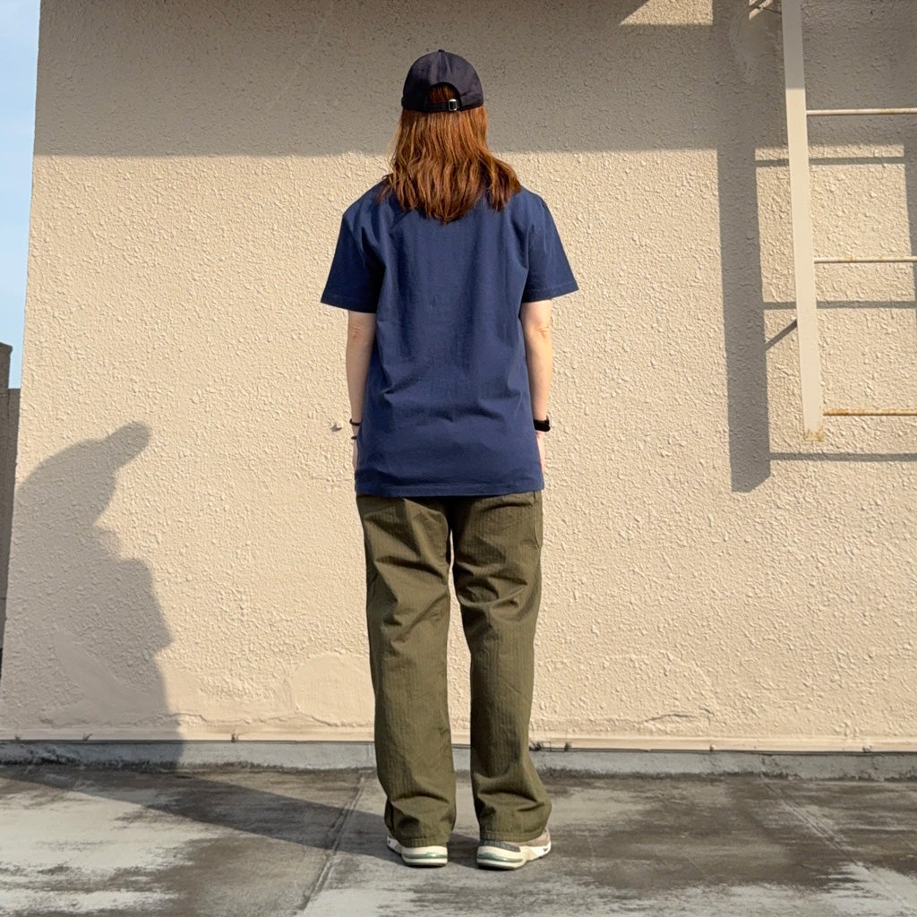 POLO RALPH LAUREN : クラシックフィットミディアムウェイト Tシャツ (NAVY)