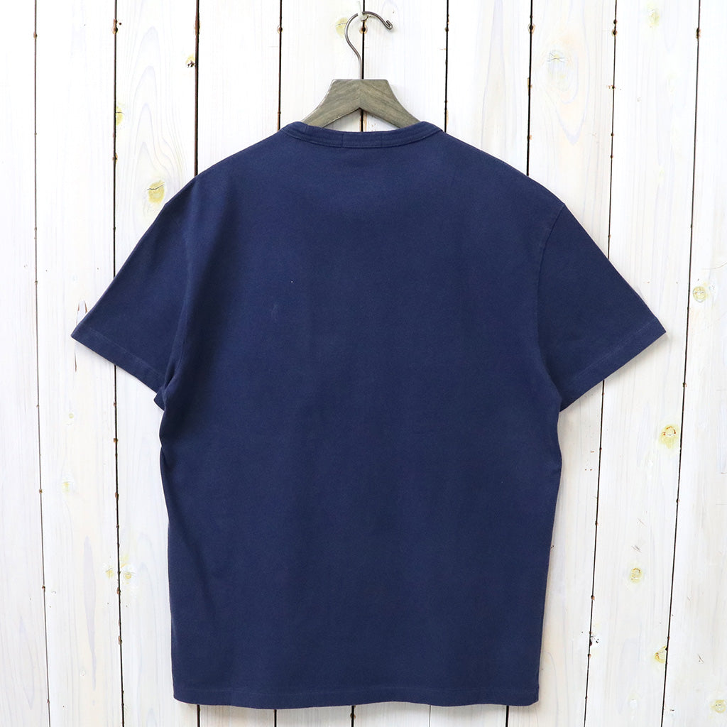 POLO RALPH LAUREN : クラシックフィットミディアムウェイト Tシャツ (NAVY)