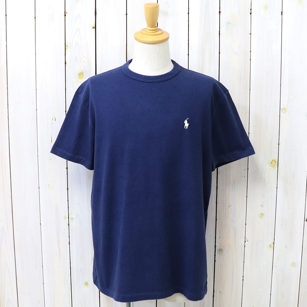 POLO RALPH LAUREN : クラシックフィットミディアムウェイト Tシャツ (NAVY)