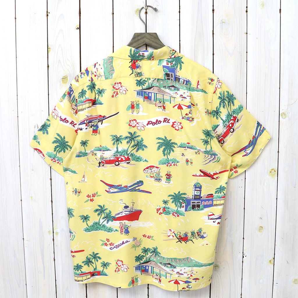 POLO RALPH LAUREN『クラシック フィット POLO ベア キャンプシャツ』(YELLOW)