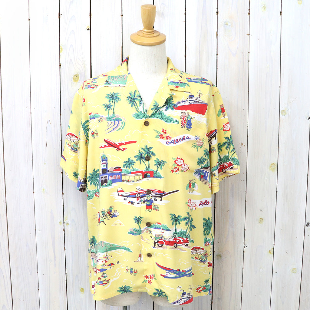 POLO RALPH LAUREN『クラシック フィット POLO ベア キャンプシャツ』(YELLOW)