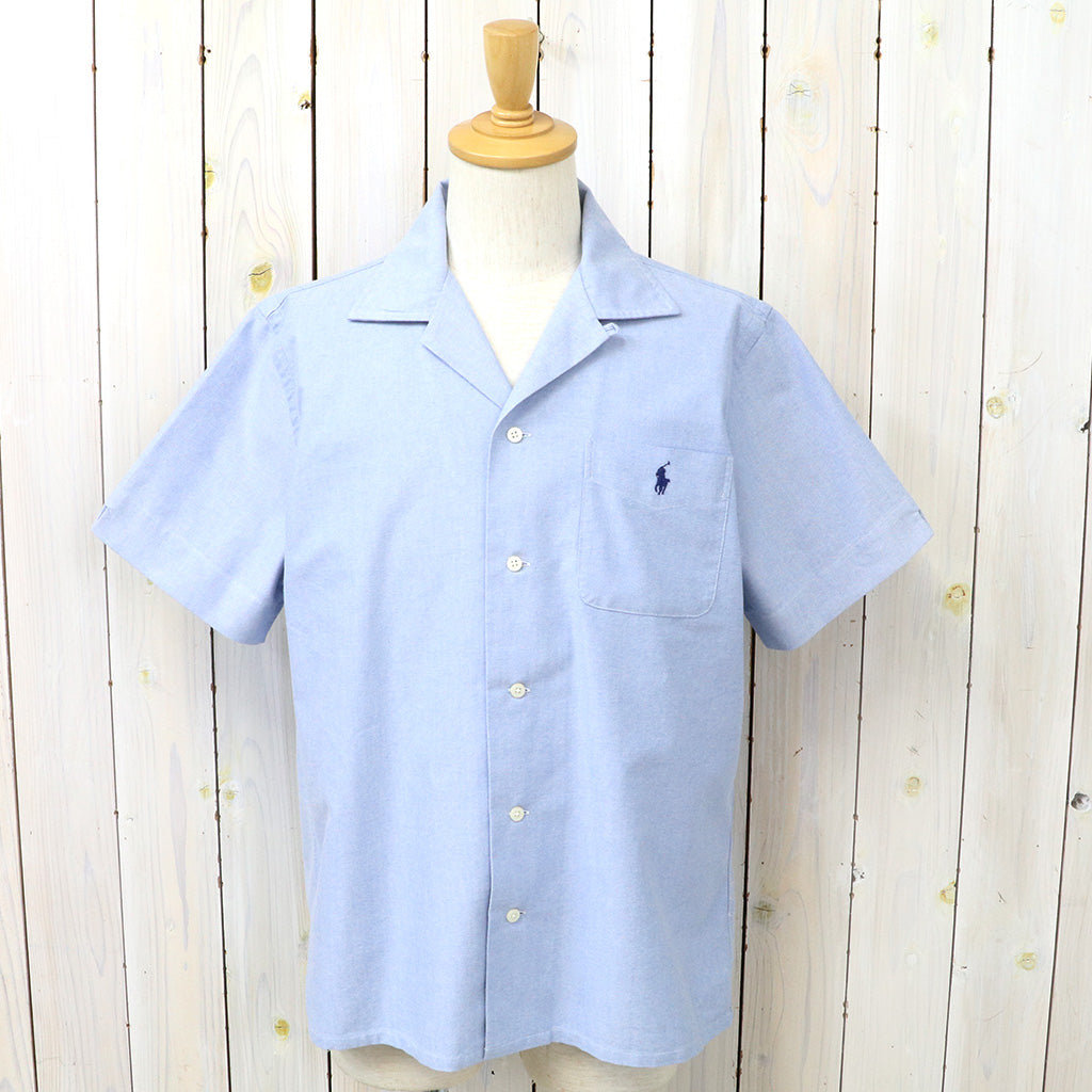 POLO RALPH LAUREN : クラシック フィット オックスフォード キャンプ シャツ (BLUE)