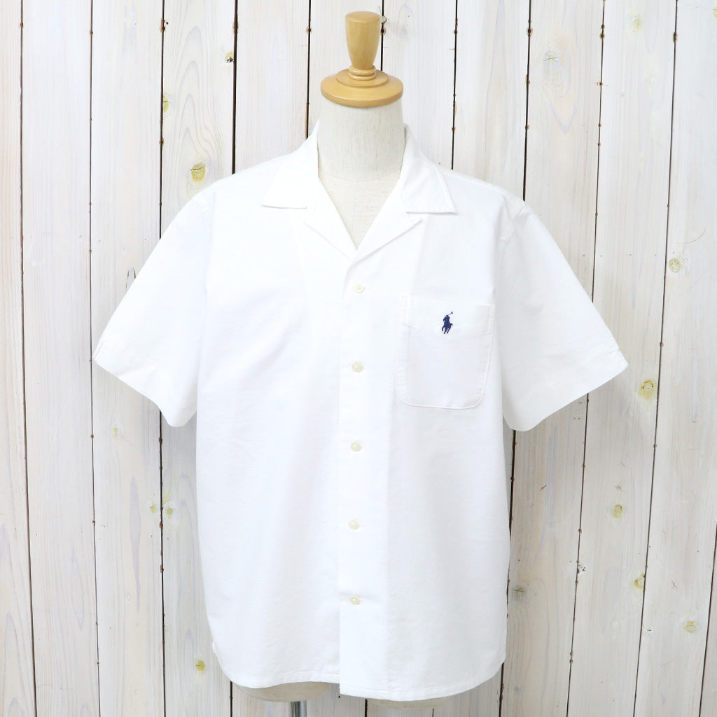 POLO RALPH LAUREN : クラシック フィット オックスフォード キャンプ シャツ (WHITE)