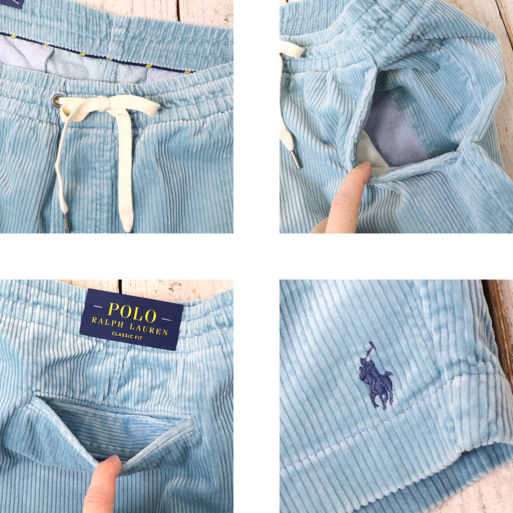 POLO RALPH LAUREN : 6-Inch POLO PREPSTER CORDUROY SHORT (BLUE)