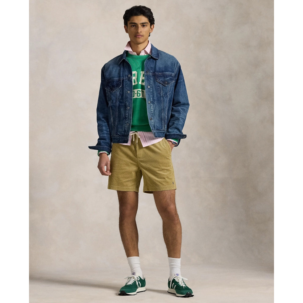 POLO RALPH LAUREN『6-Inch POLO PREPSTER CORDUROY SHORT』(KHAKI)