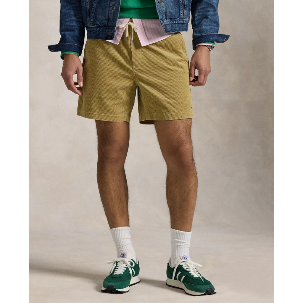 POLO RALPH LAUREN『6-Inch POLO PREPSTER CORDUROY SHORT』(KHAKI)