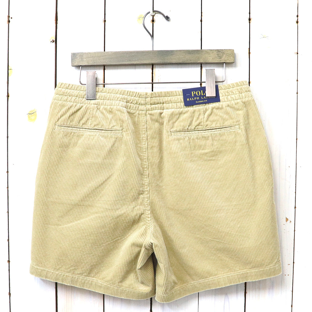POLO RALPH LAUREN『6-Inch POLO PREPSTER CORDUROY SHORT』(KHAKI)