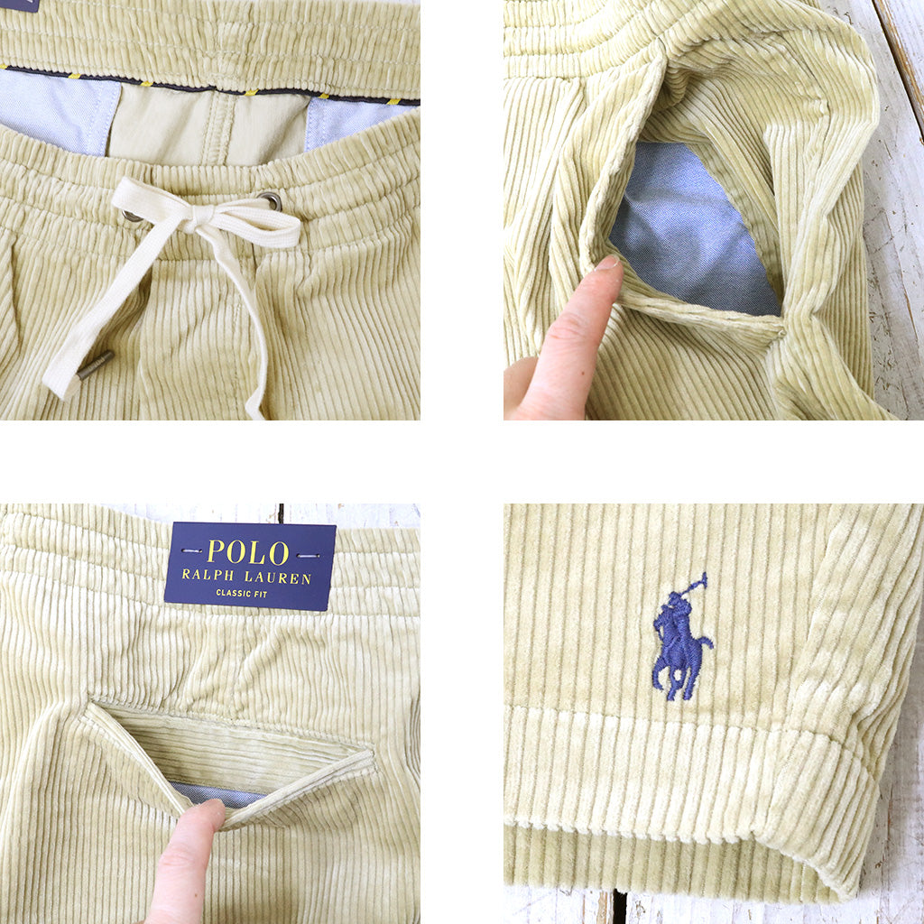 POLO RALPH LAUREN『6-Inch POLO PREPSTER CORDUROY SHORT』(KHAKI)