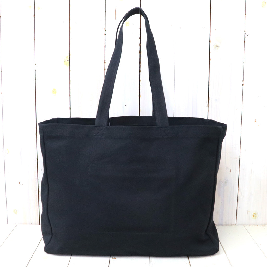 POLO RALPH LAUREN : エンブロイダリー キャンバス トート (BLACK)