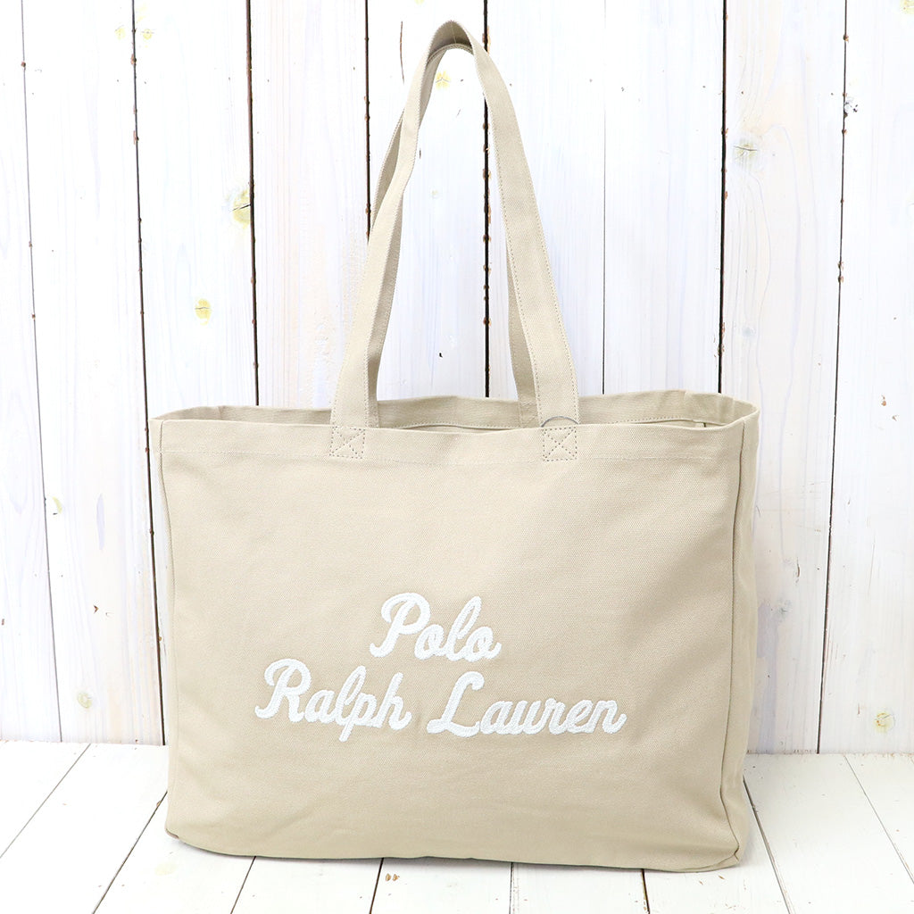 POLO RALPH LAUREN : エンブロイダリー キャンバス トート (LIGHT