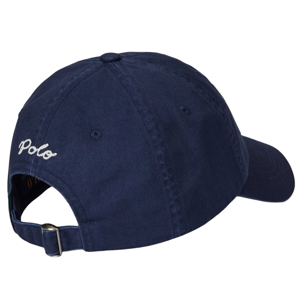 POLO RALPH LAUREN : ”NY” PATCH TWILL BALLCAP (NEWPORT NAVY