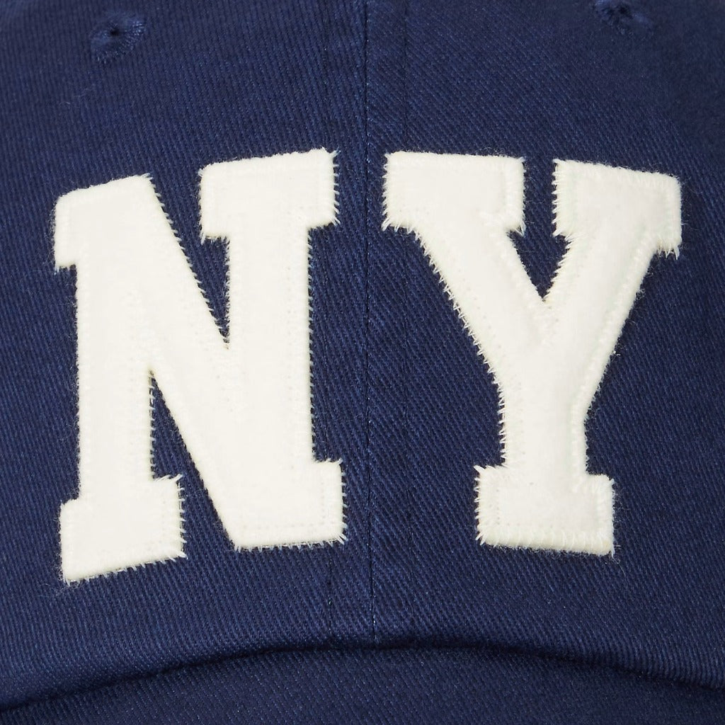 POLO RALPH LAUREN : ”NY” PATCH TWILL BALLCAP (NEWPORT NAVY)