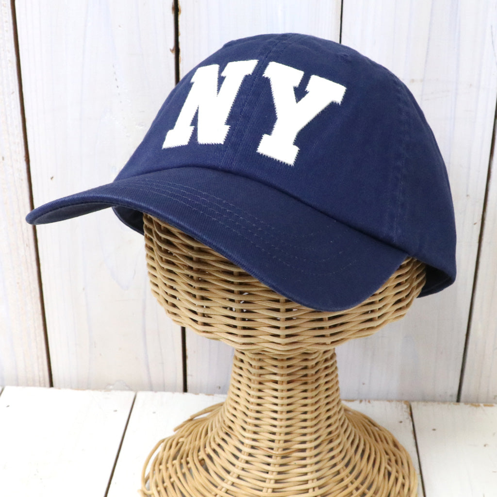 POLO RALPH LAUREN : ”NY” PATCH TWILL BALLCAP (NEWPORT NAVY)