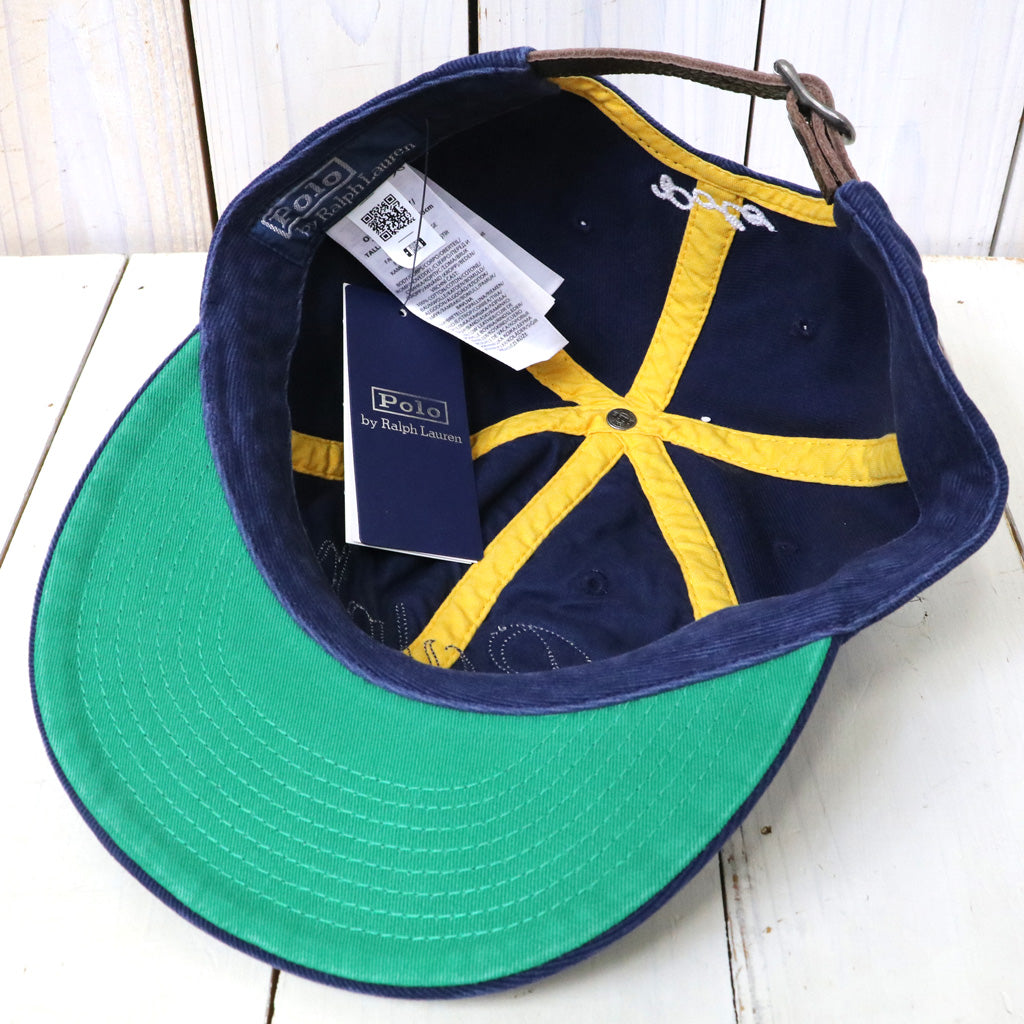 POLO RALPH LAUREN : ”Ralph” AUTHENTIC BASEBALL CAP (NEWPORT NAVY)