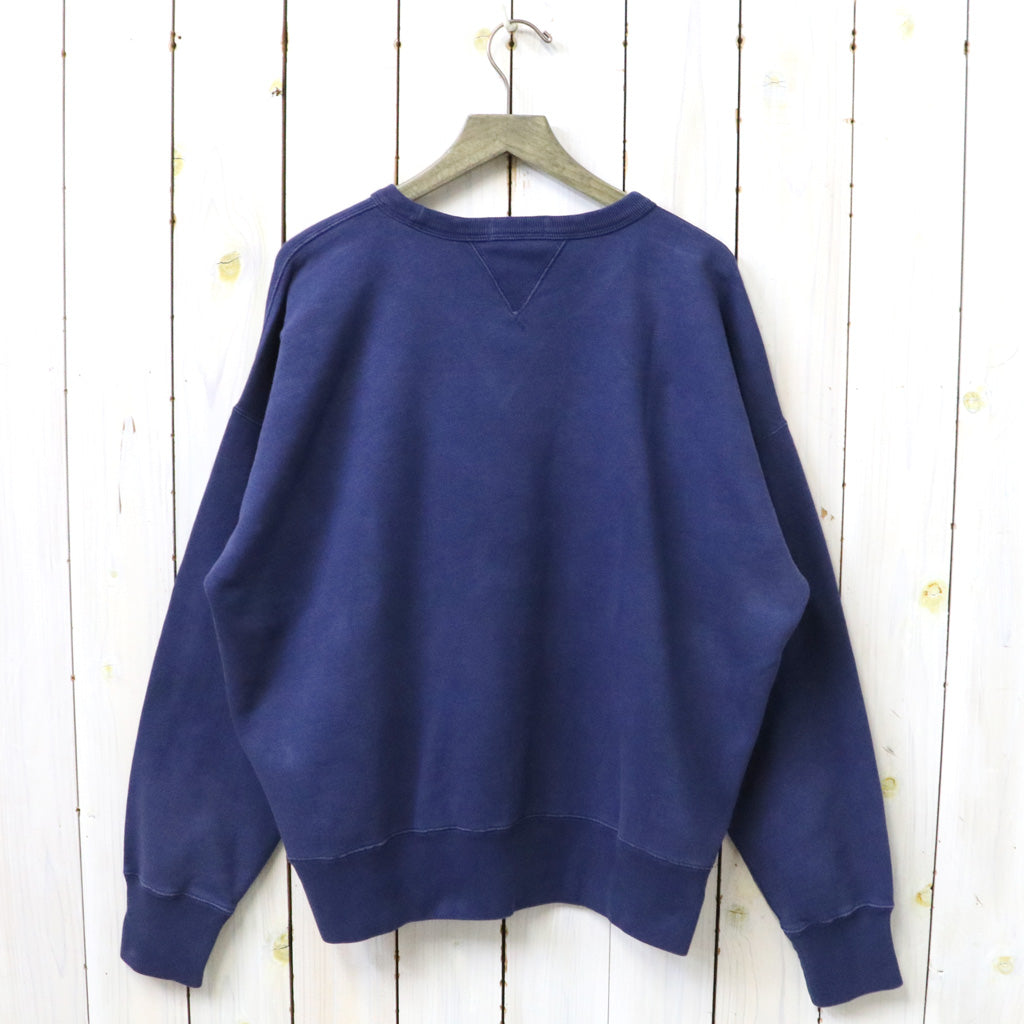 POLO RALPH LAUREN : VINTAGE FIT USA CREW NECK SWEAT (DARK COBALT)