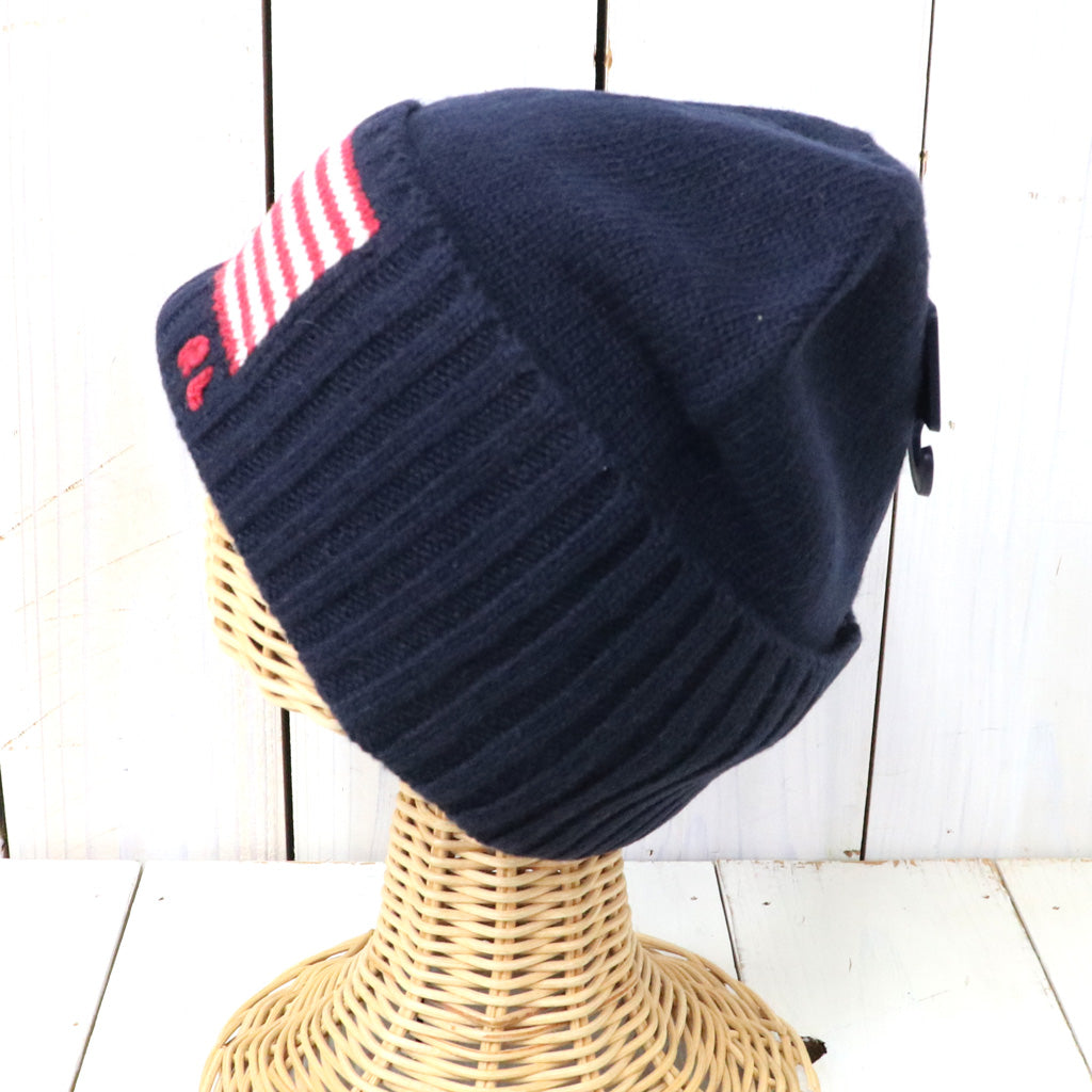 POLO RALPH LAUREN : FLAG INTARSIA WOOLBLEND BEANIE
