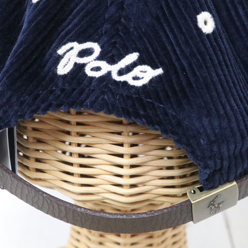 POLO RALPH LAUREN : NY PATCH CORDUROY BALLCAP
