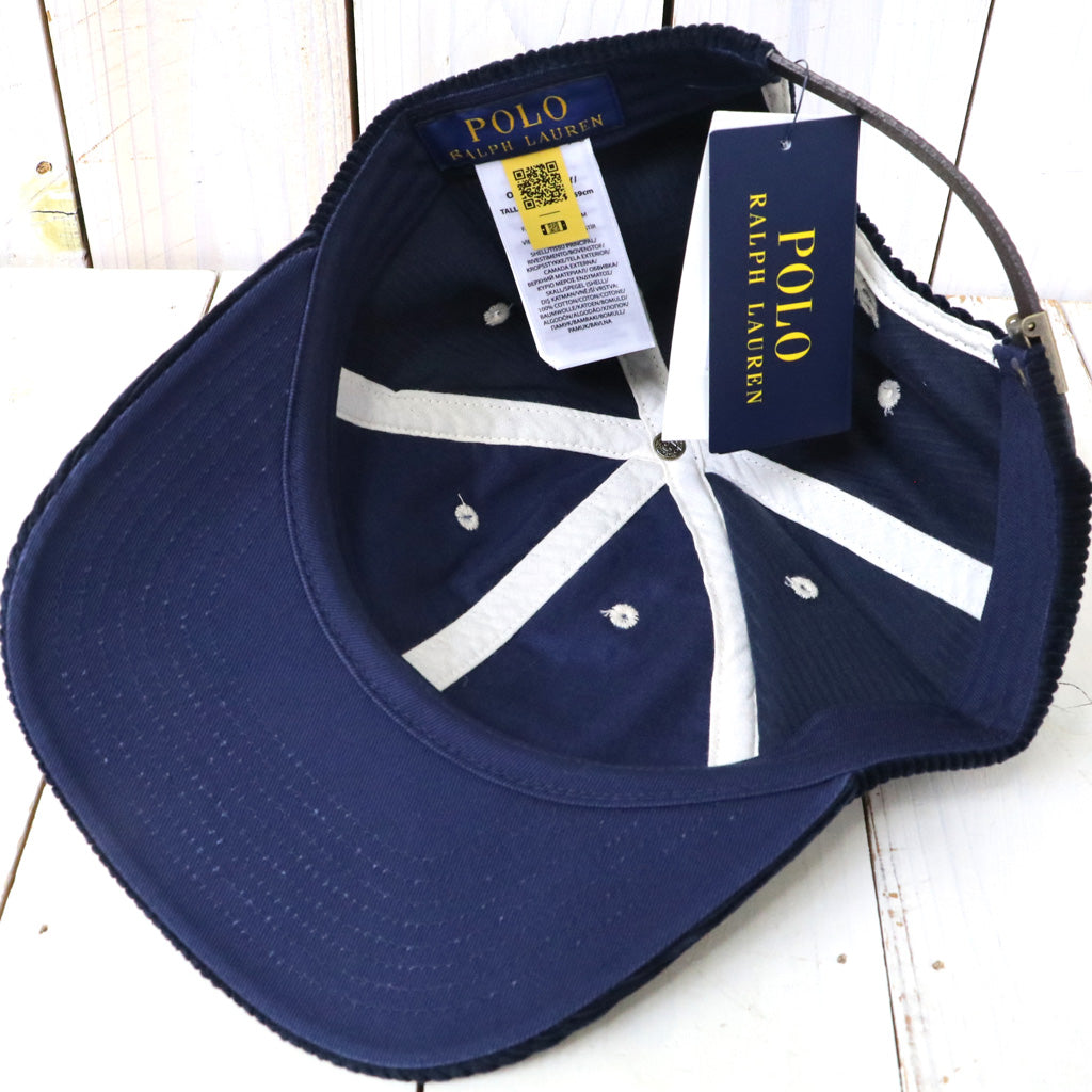 POLO RALPH LAUREN : NY PATCH CORDUROY BALLCAP