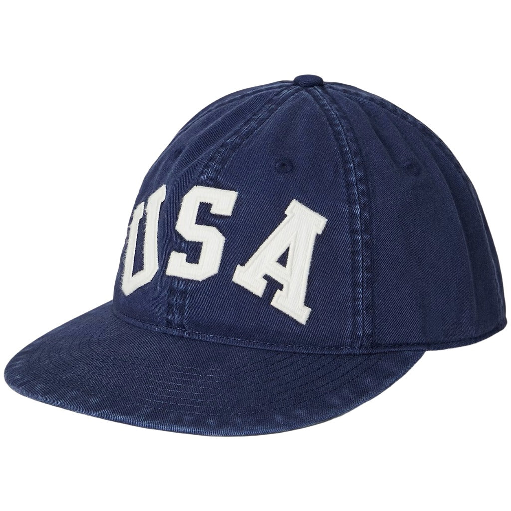 POLO RALPH LAUREN : APPLIQUED TWILL BALLCAP