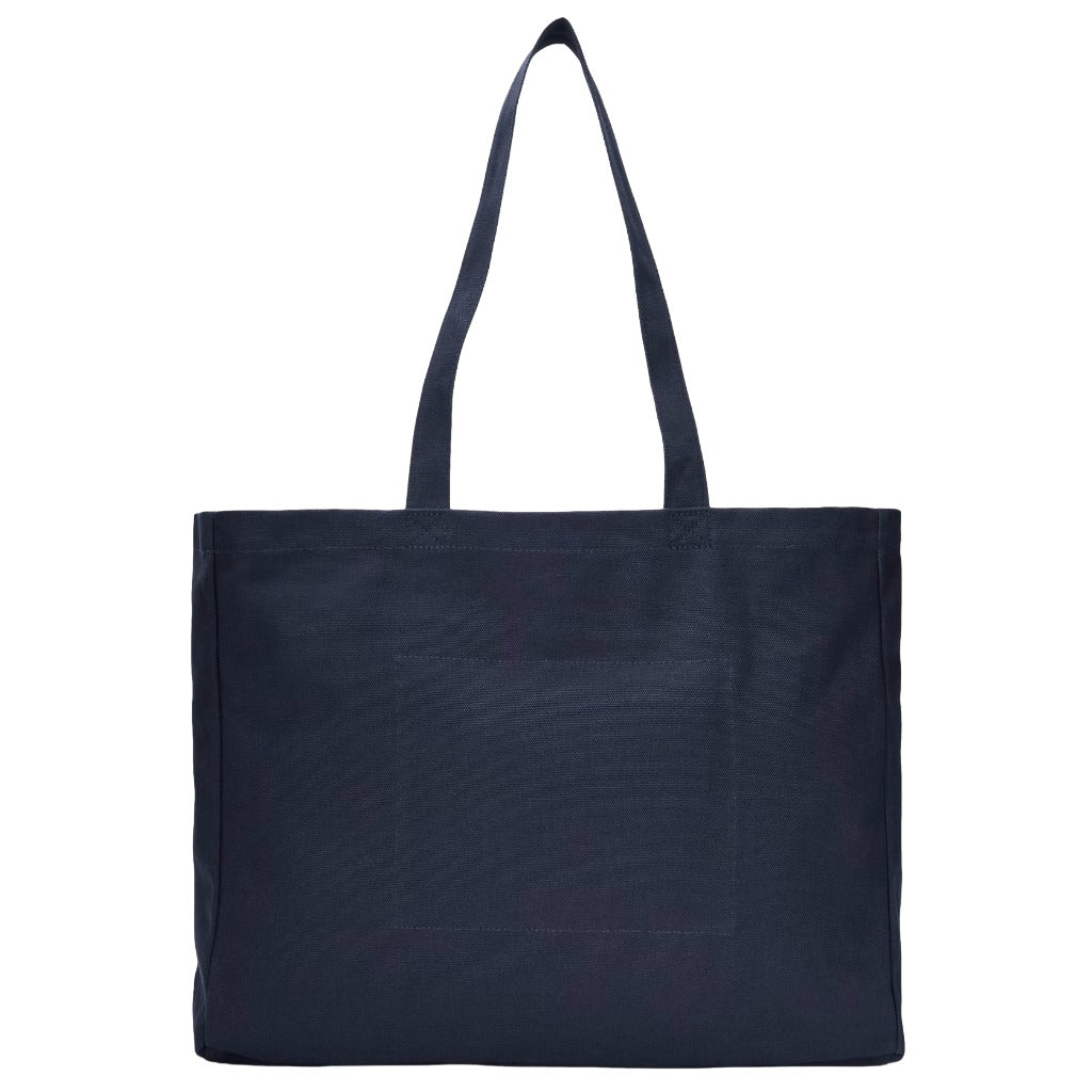 POLO RALPH LAUREN : エンブロイダリー キャンバス トート (NAVY)