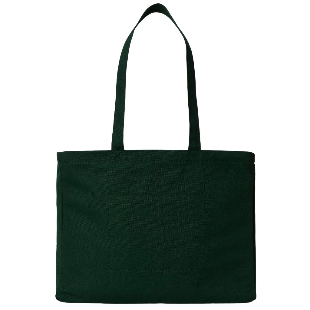 POLO RALPH LAUREN : エンブロイダリー キャンバス トート (GREEN)